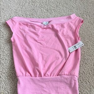 PacSun off the shoulder cinched waist tank